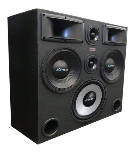 Imagem 3 de 4 de Caixa Trio Som Dutada Completa 5500w + Modulo Taramps