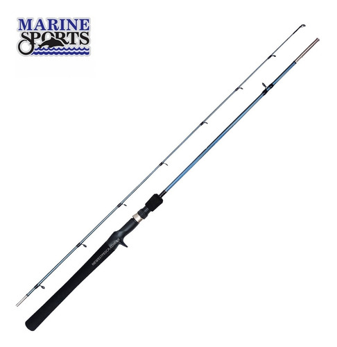Imagem 3 de 10 de Vara Pesca Carretilha Estrela 1,68 Ação Média 15/30 Libras