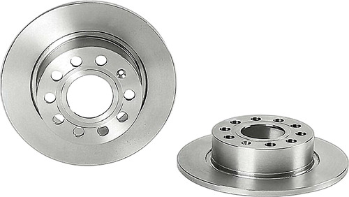 Pack 2 Discos Sólidos Trasero Audi A3 L4 2.0l Brembo 08/13