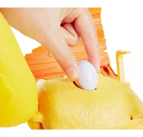 Jogo de tabuleiro interativo de plástico, sortudo e galinha, jogando ovos