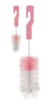 Comprar Kit Escova Limpeza Mamadeira Bico E Canudo Azul Ou Rosa Buba