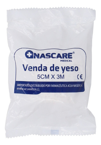 Venda De Yeso 5 Cm X 3 M - Nascare Medical