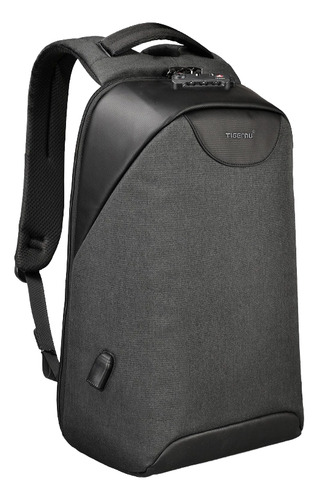 Mochila Tigernu Ejecutiva Para Notebook Negro T-b3611