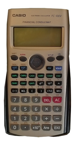 Calculadora Financiera Casio Fc 100 V