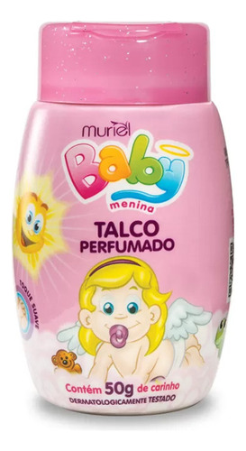 Talco Infantil Perfumado Muriel Baby Menina B