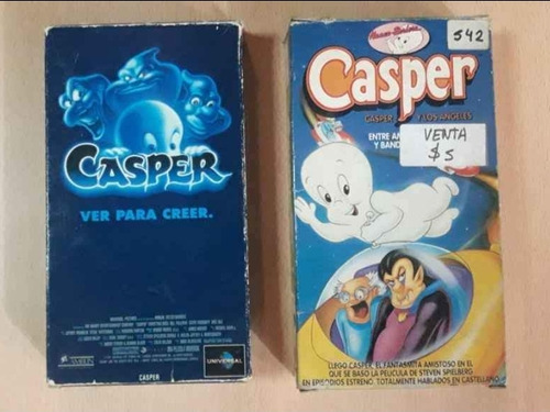 Películas En Vhs Casper Y Scooby Doo Animación Y Películas 