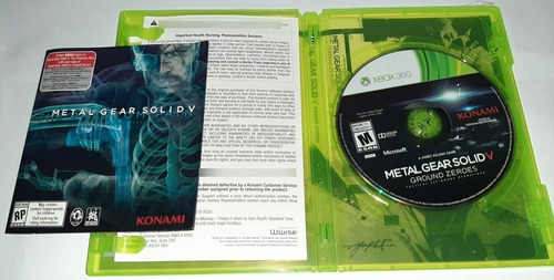 Imagen 3 de 3 de Metal Gear Solid V Xbox 360