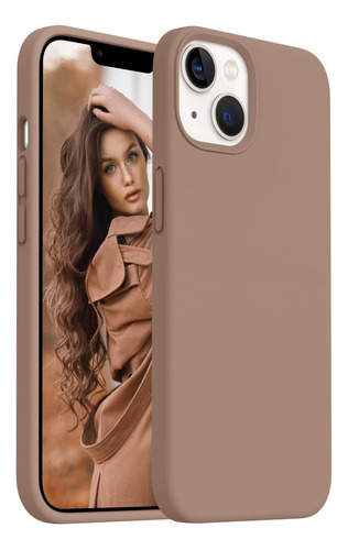 Funda Aotesier Para iPhone 13 6.1 (marron Claro)