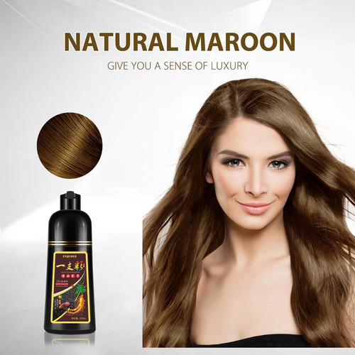 Shampoo Onilyua Instant 500ml Para Cor De Cabelo Castanho E