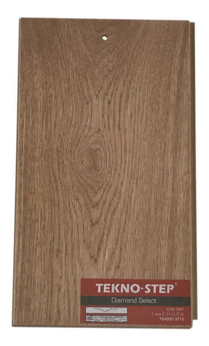 Piso Laminado Teknostep Diamond Oak Sky 7mm Caja