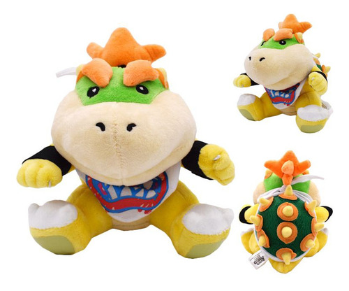 A Encantador Peluche Baby Bowser Jr 7 De Super Mario Bros