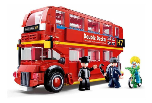 Micro Autobus Londres Bloques Para Armar Oki