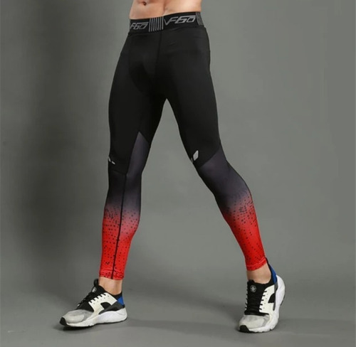 Imagen 5 de 5 de Leggings Fitness Calza De Compresión (evita Lesiones)