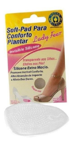 Soft Pad Para Conforto Plantar Lady Feet