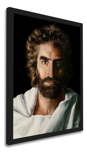 Quadro Príncipe Da Paz 45x33cm Akiane Kramarik Decoração Cor