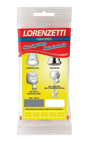 Resistência Para Chuveiro Tradição/jet 4055-h 6800w 220v Lorenzetti Lorenzetti