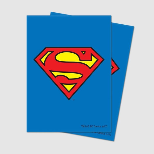 Superman -liga De La Justicia- Sleeves Ultra Pro Para Cards