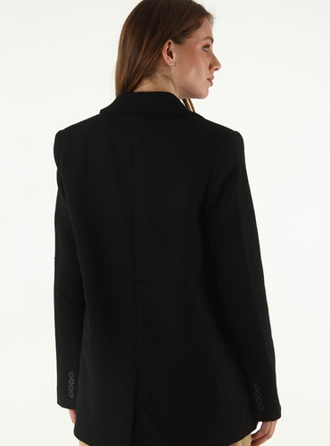 Blazer Marquis Mujer Lana Negro