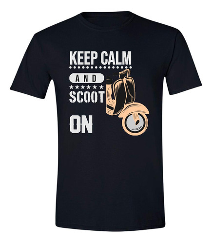 Playera Hombre Scooter Vespa Vintage Sc1018