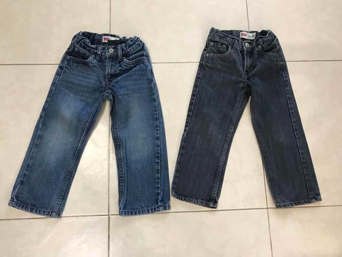 Pantalon Jeans Levis Nino Talla 3 Modelo 514 Y 549 Denim Mercado Libre