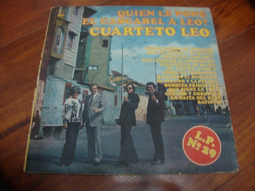 Portada Cuarteto Leo Quien Le Pone El Cascabel Lp 29 P1