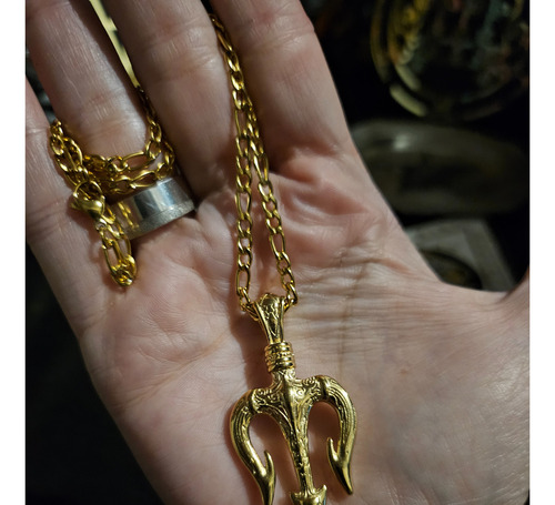 Colar Lilith Para Atração De Prosperidade Cor Dourado