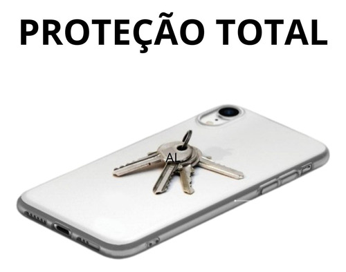 Case Anti Impacto Transparente 15 Pro Promax Plus + Brinde