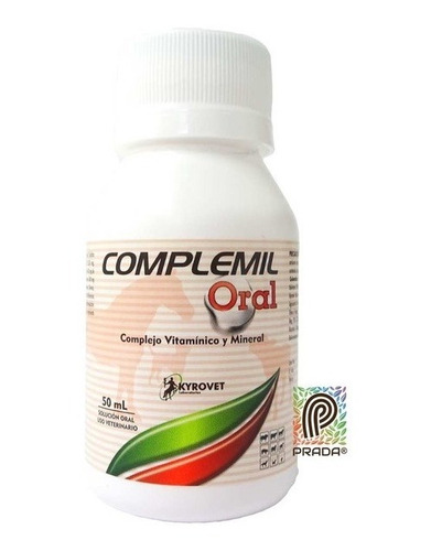 Complemil Oral X 50 Ml Vitaminas Perros Gatos Aves (x1und)