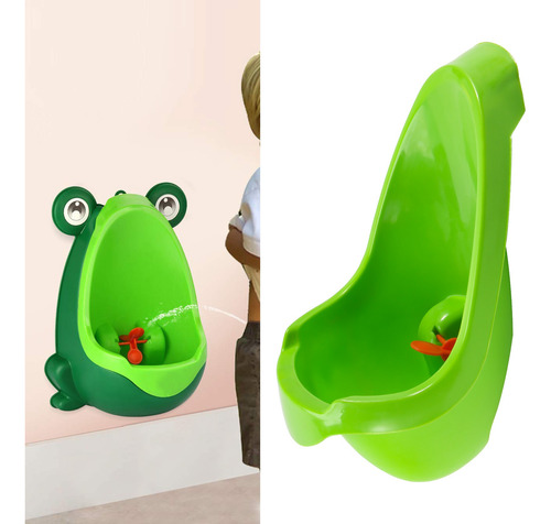 1 X Urinario Infantil Con Forma De Rana Fun Pot (verde) -fs