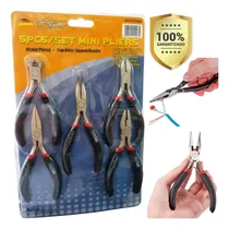 Comprar Set De 5 Mini Alicates Y Pinzas De Electricista Electrónica