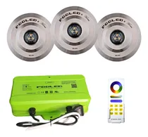 Comprar Luces Piscina Pileta Pooled 3 Luces+trafo+remoto Hidropilar