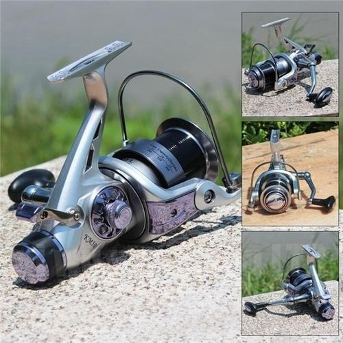 Imagen 10 de 10 de Carrete Spinning Serie 6000 Agua Dulce/salada, Doble Freno