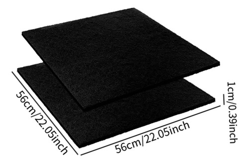 Almohadilla De Salpicaduras De Aceite Black Resistente 56 Cm