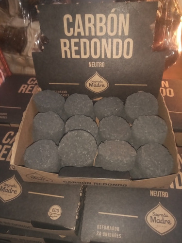 Carbón Redondo Neutro De Sagrada Madre 