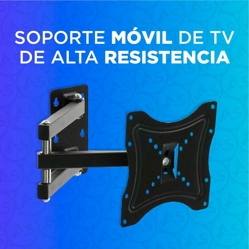 Imagen 4 de 6 de Soporte Tv Brazo Móvil 14-55 Pulgadas Televisor Soportes Lcd