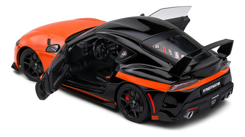 Toyota Gr Supra 2024 1:18 Solido Laranja