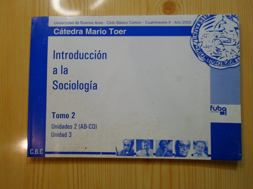 Introduccion A La Sociologia Tomo 2 - Mario Toer