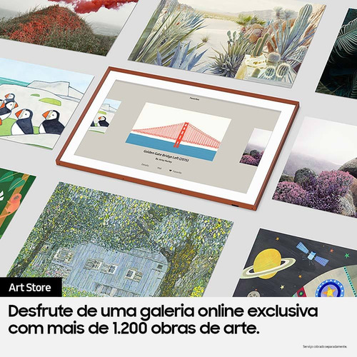 Imagem 5 de 11 de Smart Tv Samsung 32'' Qled Full Hd The Frame 32ls03t