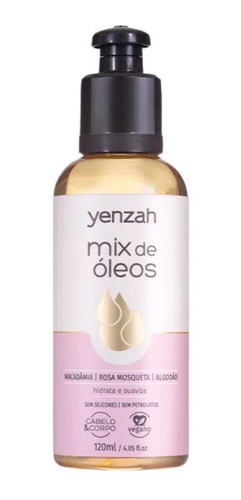 Mix De Óleos Yenzah Vegano 120ml Cabelo & Corpo