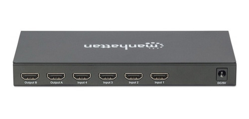 Imagen 4 de 6 de Video Splitter Hdmi 1080p 4 Entradas 2 Salidas Manhattan