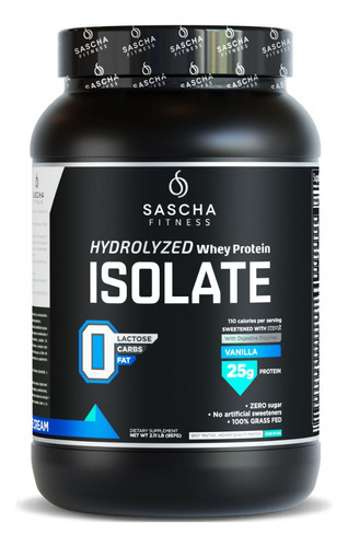 Proteina Isolate Sascha Fitness 2lb Hydrolized