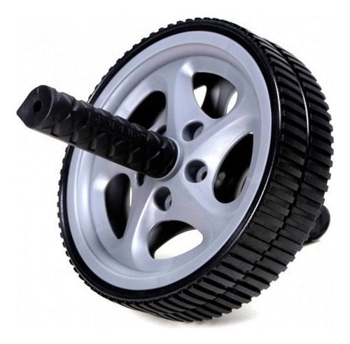 Kit Roda De Exercícios Abdominal + Corda Pular Com Contador