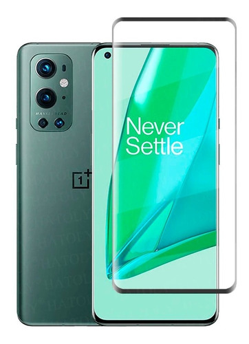 Oneplus 9 Y 9 Pro Cristal Templadocurvo Pegamfull Paq 2pcs