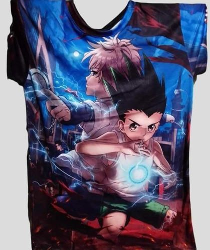 Playera Unitalla Adulto Animes Evangelion Naruto Dragon Ball