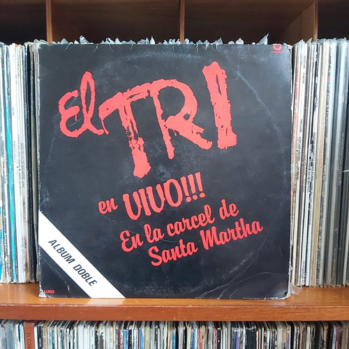 Lp El Tri-en Vivo En La Cárcel De Santa Martha (album Doble)