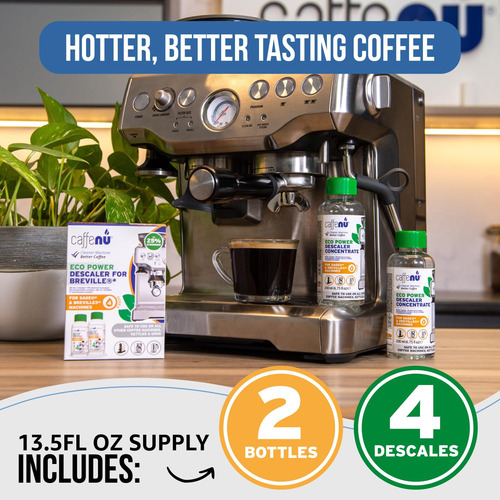 Solución Descalcificadora Para Café 2 Botellas 4 Usos