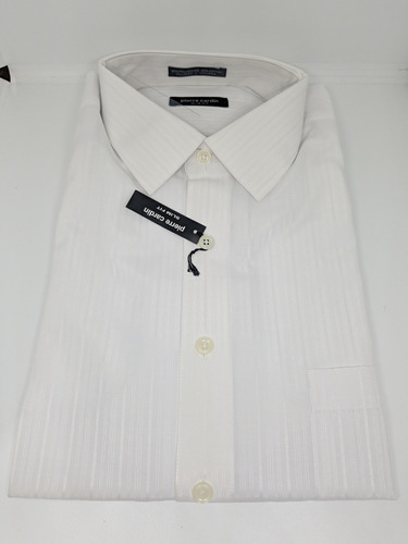 * Camisa Hombre Talla L 16-16 1/2, 34/35 Pc Slim Fit Blanco