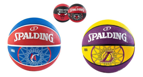 Balon Baloncesto Spalding Lakers Heat Bulls Mavericks Celtic