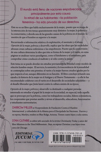 Imagen 2 de 3 de Opresión De La Mujer Pobreza Y Desarrollo, Darrow Miller