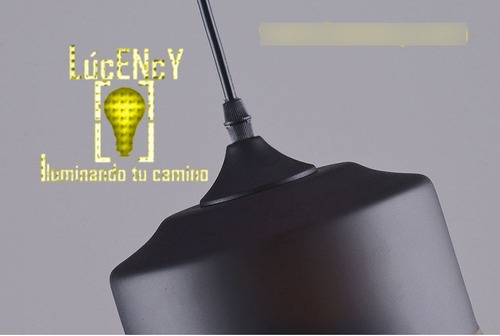 Lámpara Ngr Lighting Con Cristal Ámbar, Mod. Tov-03